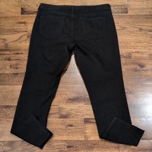 Women's Sonoma Slim Straight black jeans size 16